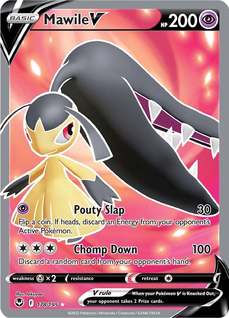 Mawile V (178/195) [Sword & Shield: Silver Tempest] | Card Merchant Takapuna