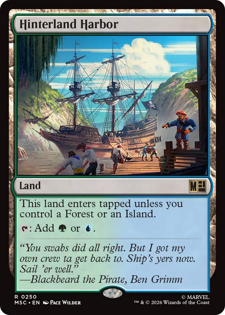 Hinterland Harbor (Surge Foil) [Marvel Super Heroes Commander] | Card Merchant Takapuna