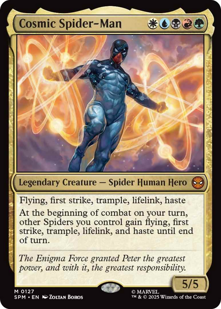 Cosmic Spider-Man [Marvel's Spider-Man] | Card Merchant Takapuna