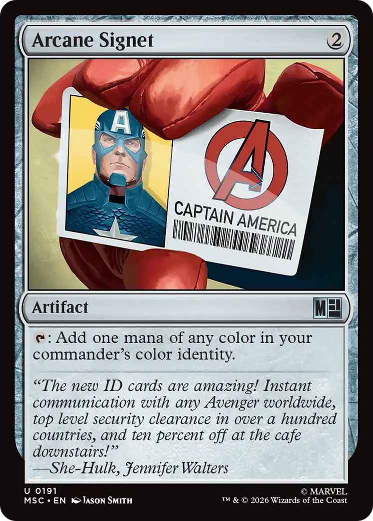 Arcane Signet [Marvel Super Heroes Commander] | Card Merchant Takapuna