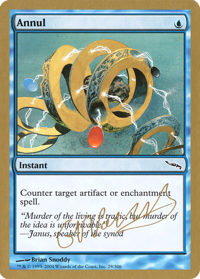 Annul (Gabriel Nassif) [World Championship Decks 2004] | Card Merchant Takapuna