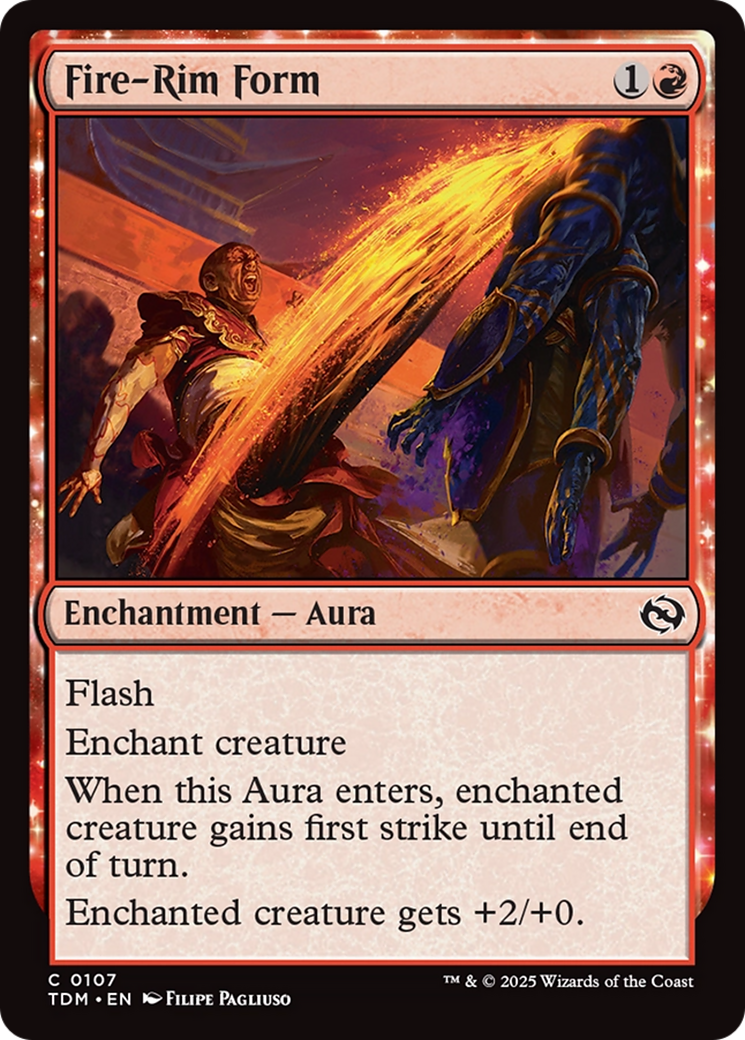Fire-Rim Form [Tarkir: Dragonstorm] | Card Merchant Takapuna
