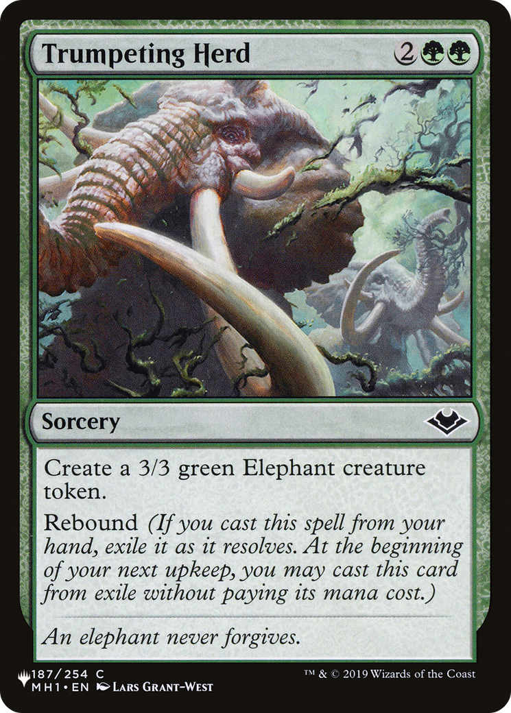 Trumpeting Herd [The List] | Card Merchant Takapuna