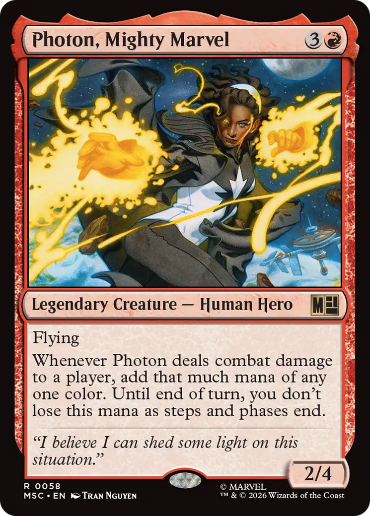 Photon, Mighty Marvel [Marvel Super Heroes Commander] | Card Merchant Takapuna