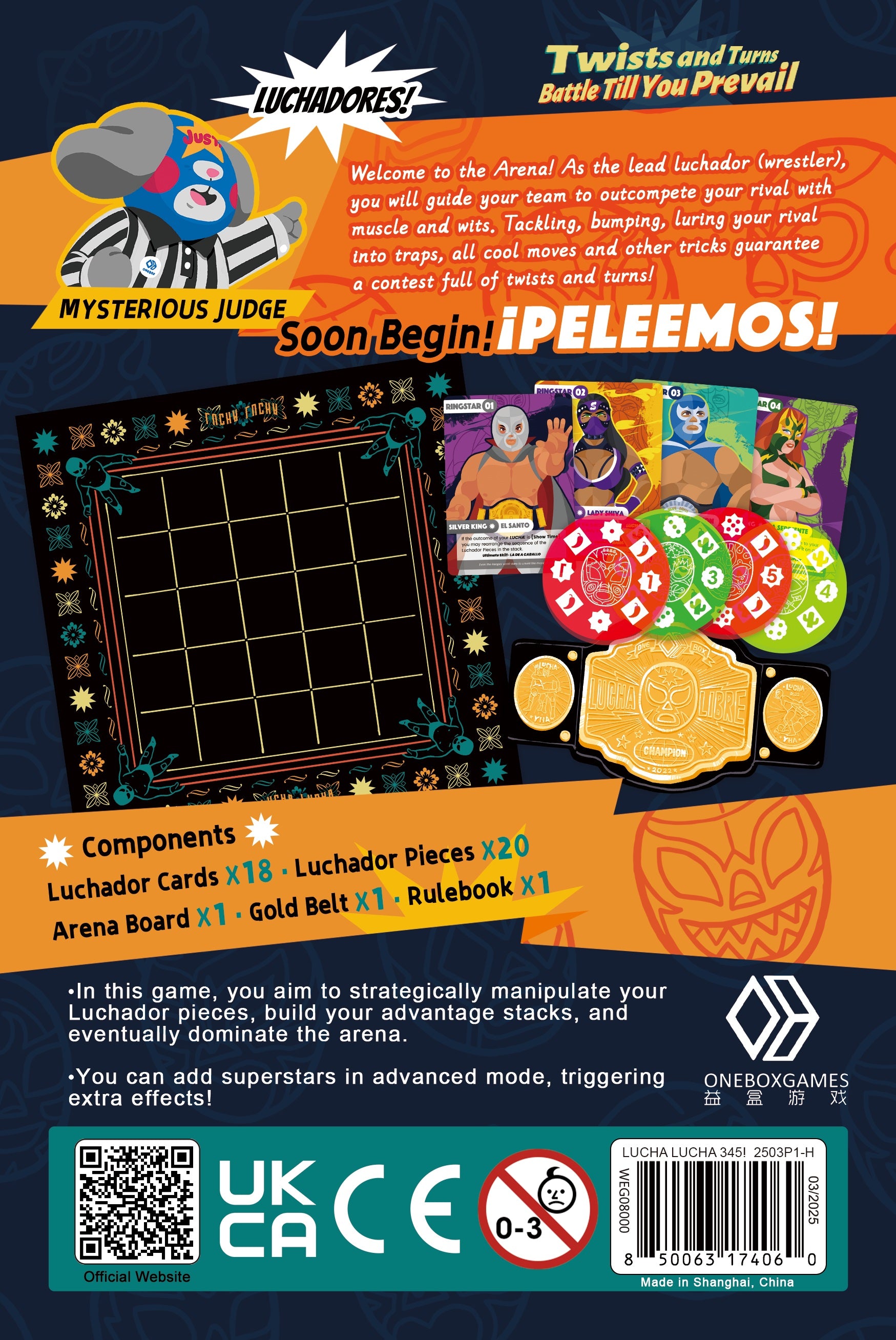 Lucha Lucha 345! | Card Merchant Takapuna