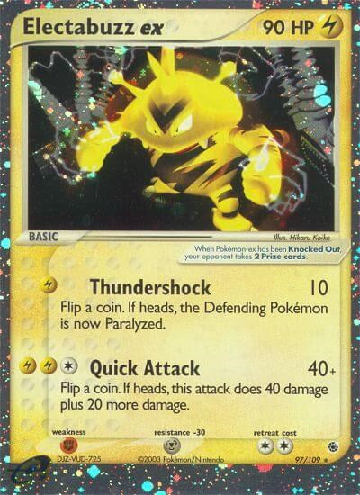 Electabuzz ex (97/109) [EX: Ruby & Sapphire] | Card Merchant Takapuna