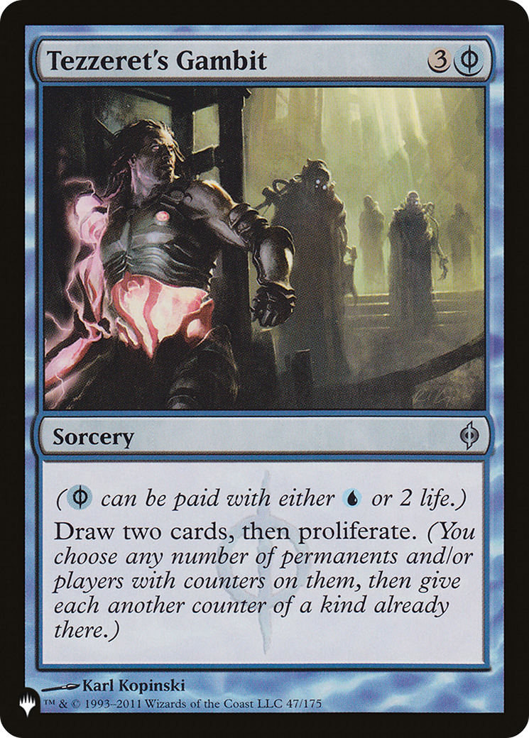 Tezzeret's Gambit [The List] | Card Merchant Takapuna