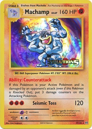 Machamp (59/108) (XY Evolutions Prerelease) [XY: Black Star Promos] | Card Merchant Takapuna