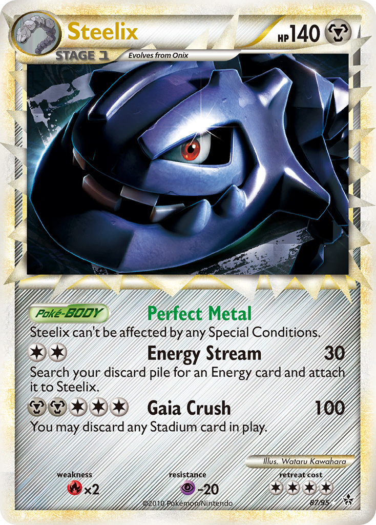 Steelix (87/95) [HeartGold & SoulSilver: Unleashed] | Card Merchant Takapuna