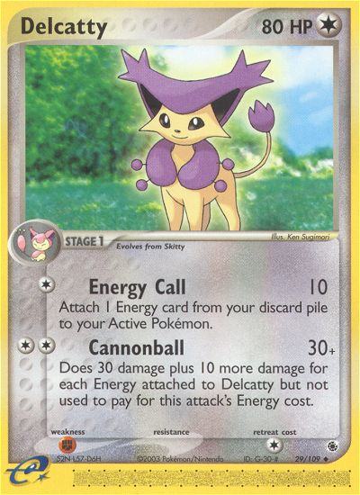 Delcatty (29/109) [EX: Ruby & Sapphire] | Card Merchant Takapuna
