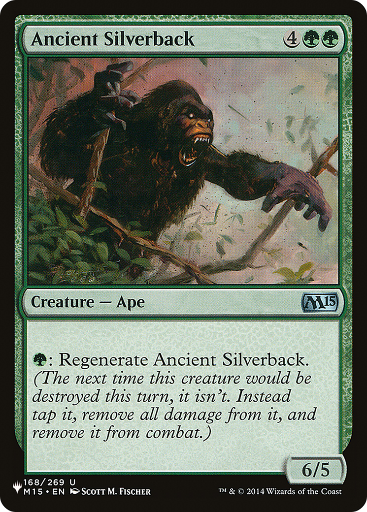 Ancient Silverback [The List] | Card Merchant Takapuna