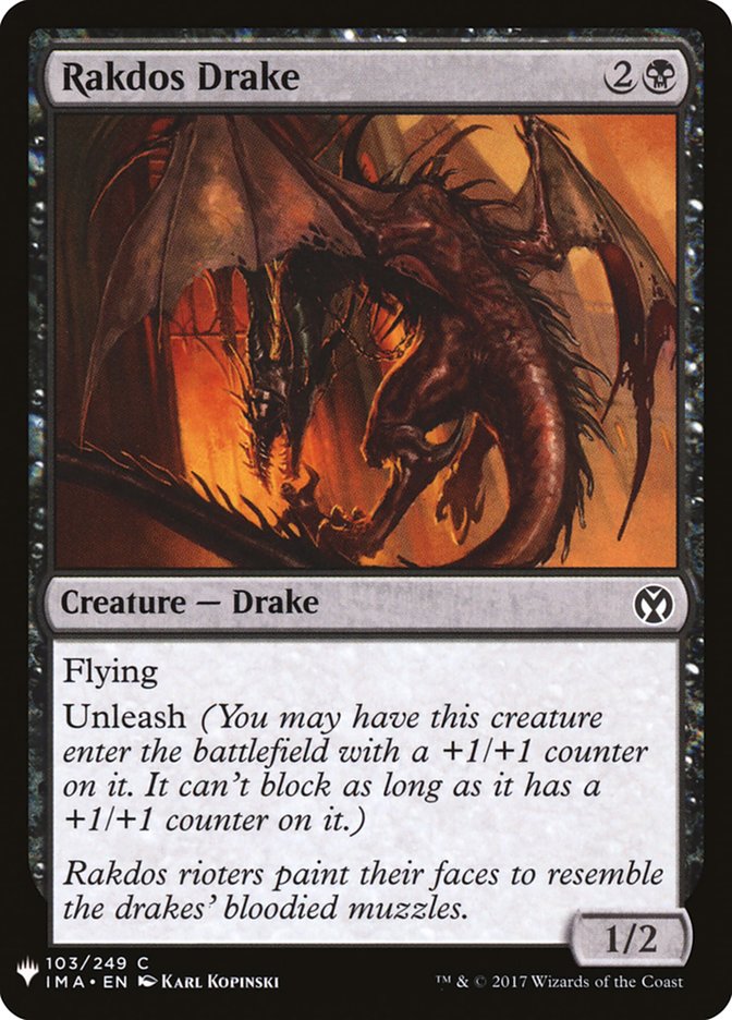 Rakdos Drake [Mystery Booster] | Card Merchant Takapuna