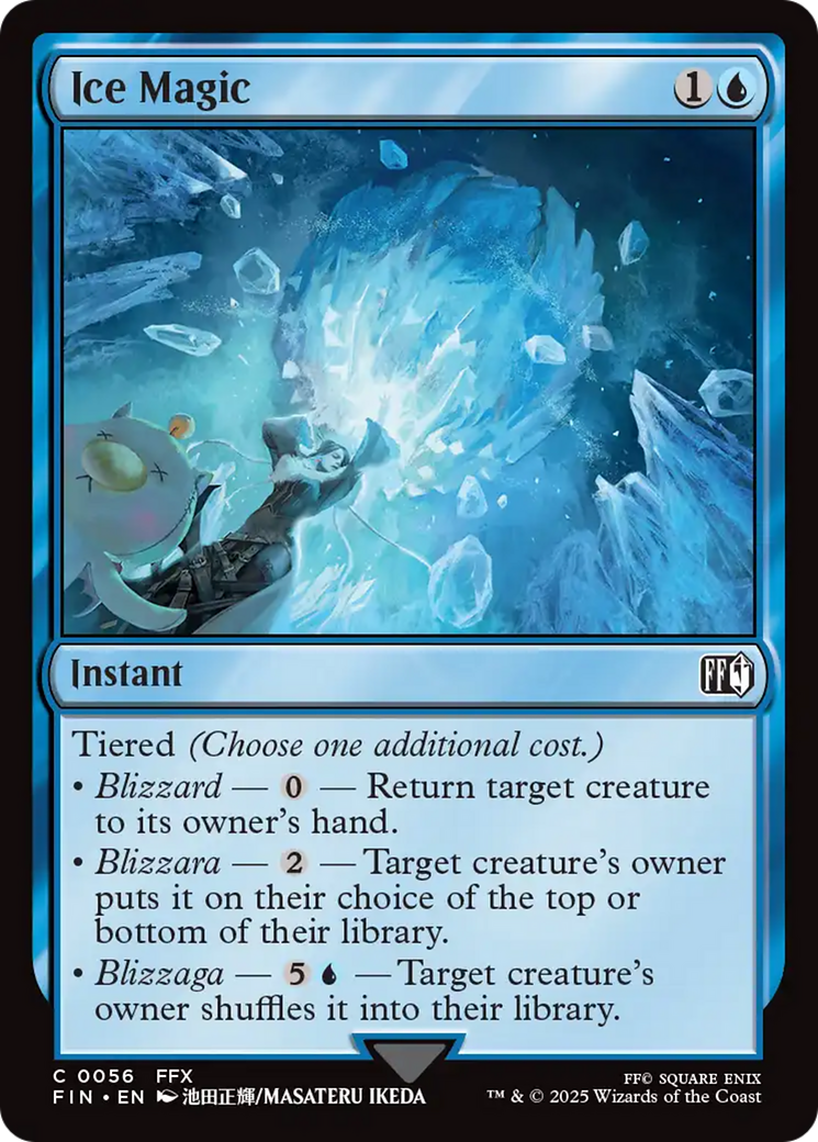 Ice Magic [FINAL FANTASY] | Card Merchant Takapuna
