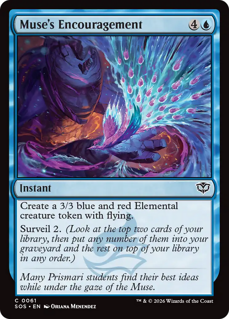 Muse's Encouragement [Secrets of Strixhaven] | Card Merchant Takapuna
