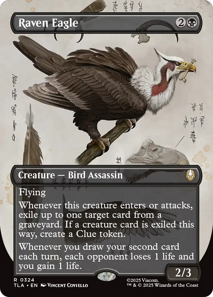 Raven Eagle (Borderless) [Avatar: The Last Airbender] | Card Merchant Takapuna