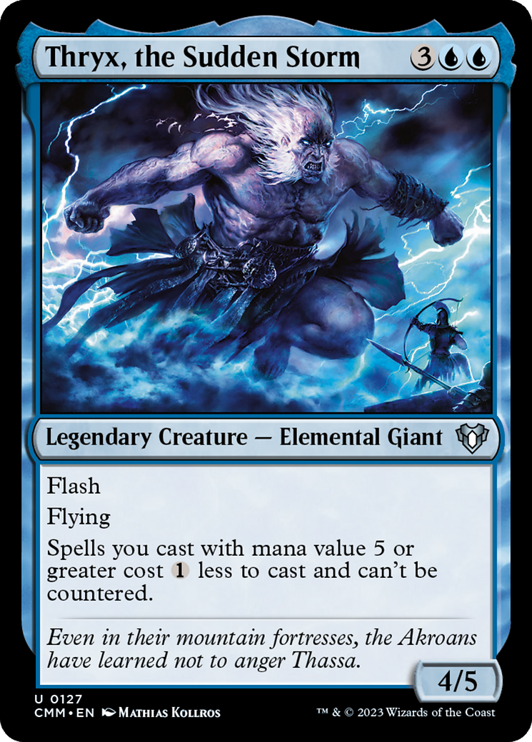 Thryx, the Sudden Storm [Commander Masters] | Card Merchant Takapuna