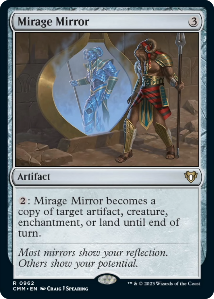 Mirage Mirror [Commander Masters] | Card Merchant Takapuna