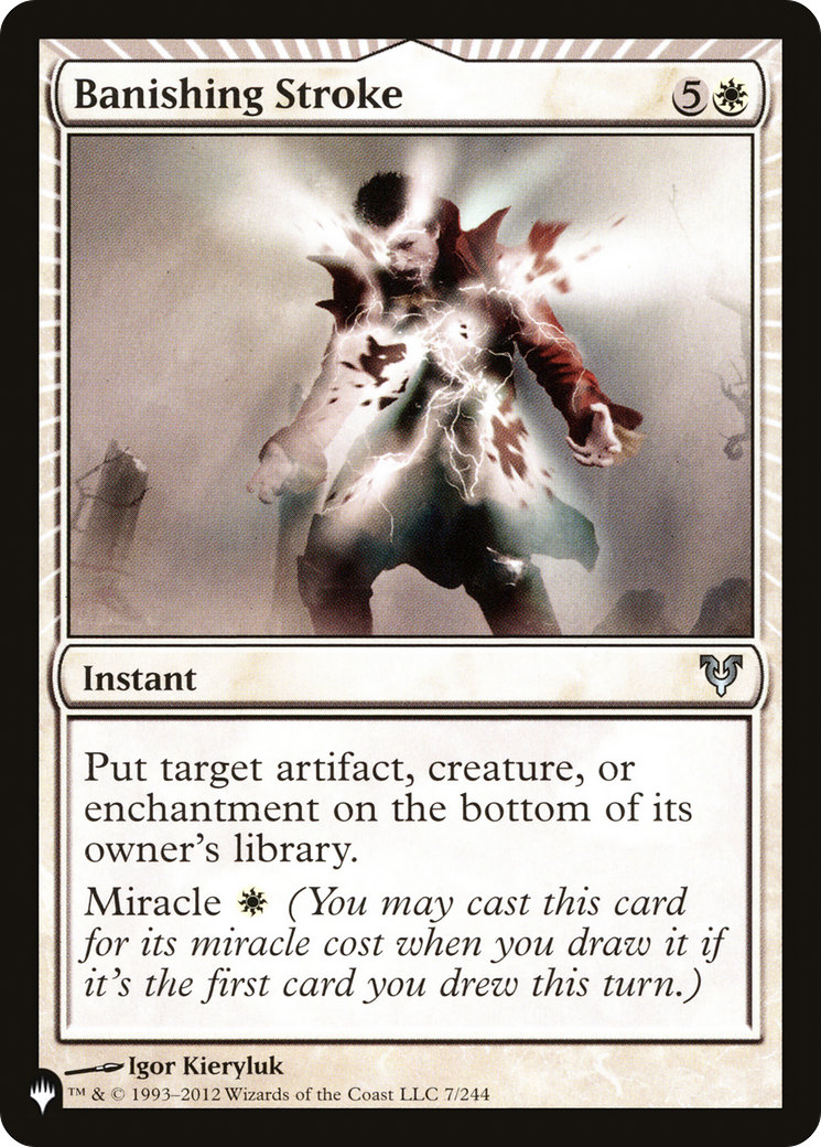 Banishing Stroke [The List] | Card Merchant Takapuna
