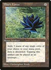 Black Lotus (Oversized) [Oversize Cards] | Card Merchant Takapuna