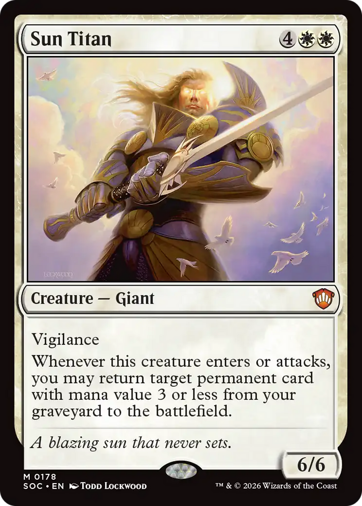 Sun Titan [Secrets of Strixhaven Commander] | Card Merchant Takapuna
