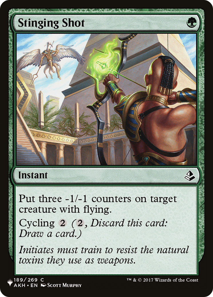 Stinging Shot [The List] | Card Merchant Takapuna