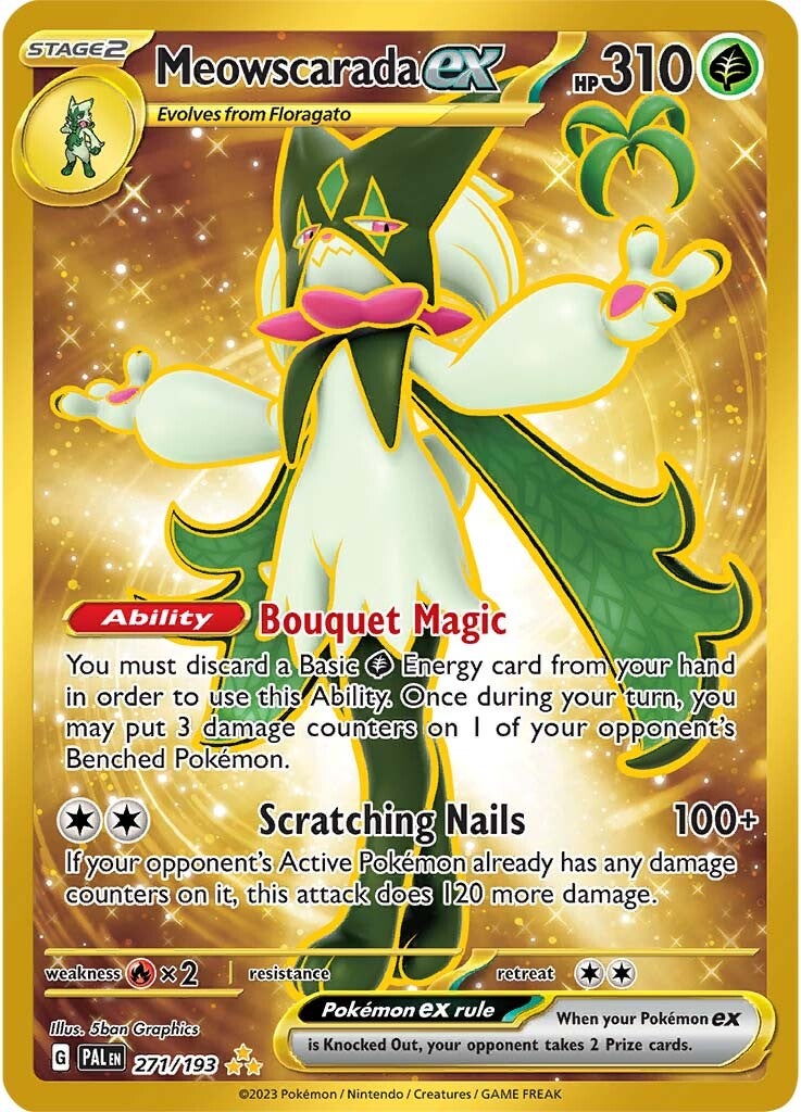 Meowscarada ex (271/193) [Scarlet & Violet: Paldea Evolved] | Card Merchant Takapuna