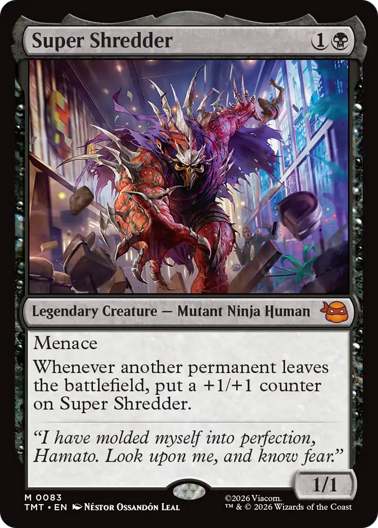 Super Shredder [Teenage Mutant Ninja Turtles] | Card Merchant Takapuna