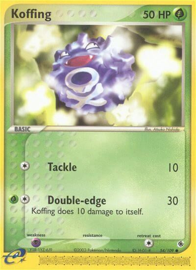 Koffing (54/109) [EX: Ruby & Sapphire] | Card Merchant Takapuna