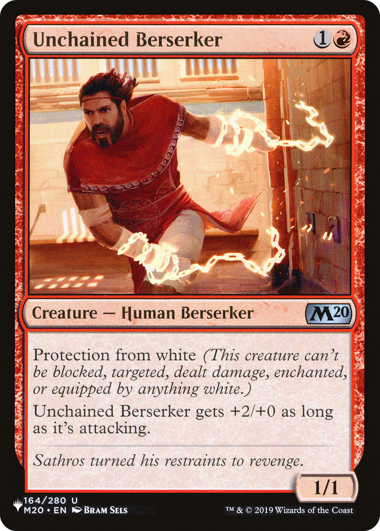 Unchained Berserker [The List] | Card Merchant Takapuna