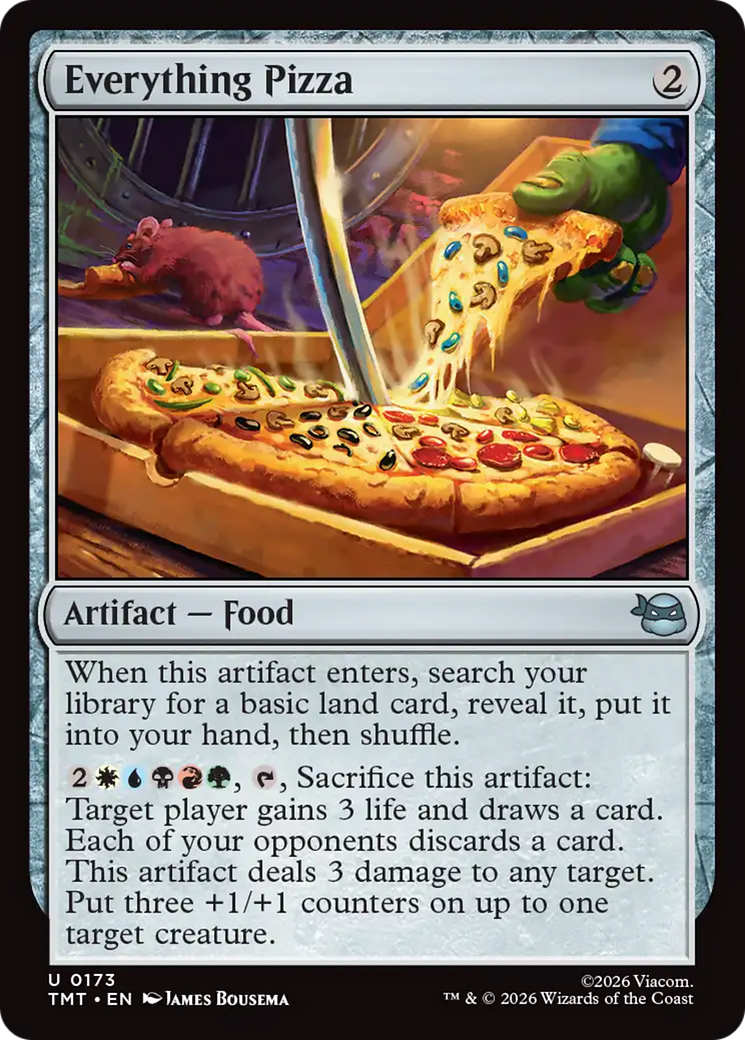 Everything Pizza [Teenage Mutant Ninja Turtles] | Card Merchant Takapuna