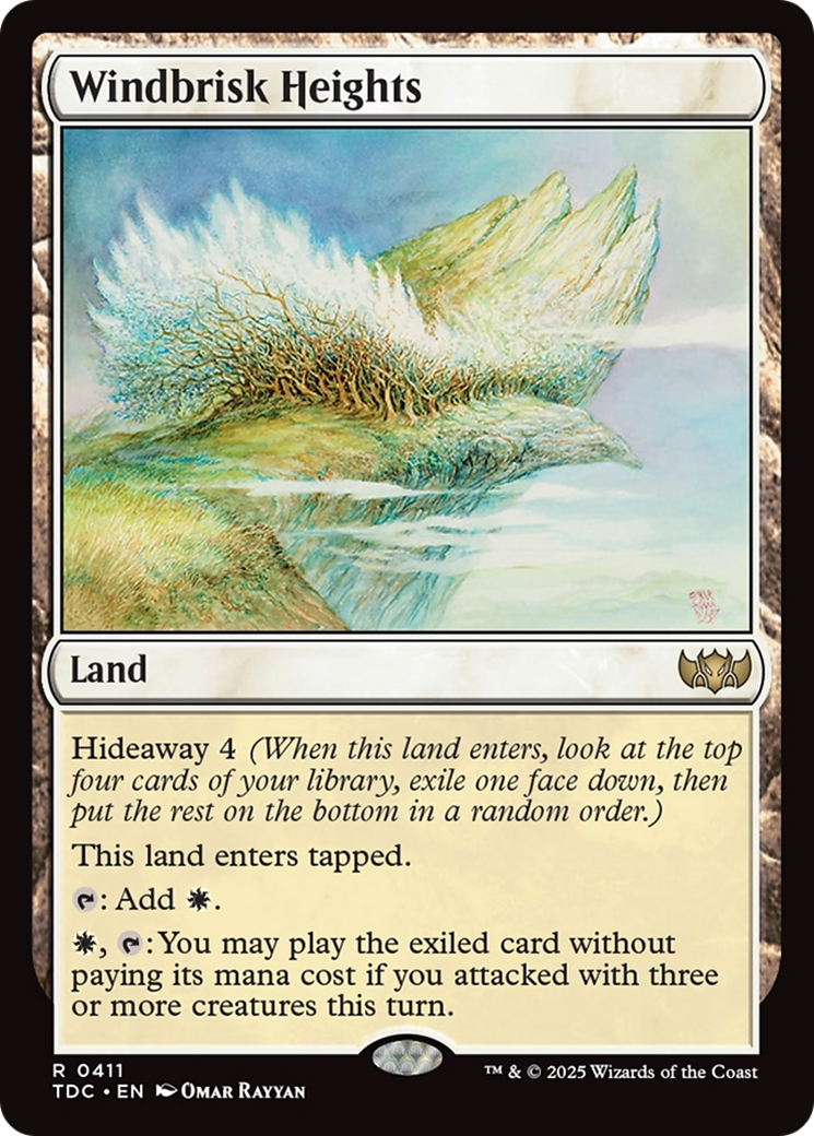 Windbrisk Heights [Tarkir: Dragonstorm Commander] | Card Merchant Takapuna
