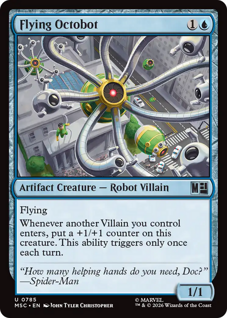 Flying Octobot [Marvel Super Heroes Commander] | Card Merchant Takapuna