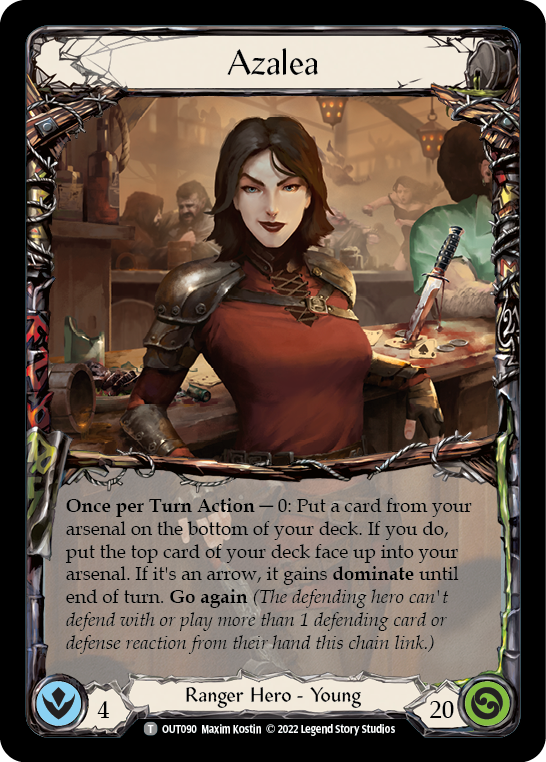 Azalea [OUT090] (Outsiders) | Card Merchant Takapuna