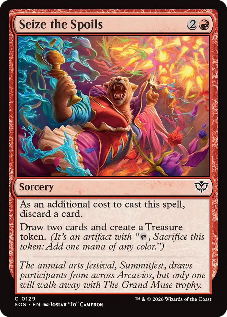 Seize the Spoils [Secrets of Strixhaven] | Card Merchant Takapuna