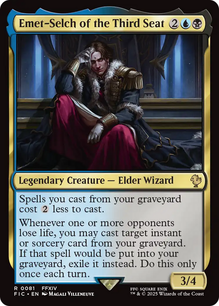 Emet-Selch of the Third Seat [FINAL FANTASY Commander] | Card Merchant Takapuna