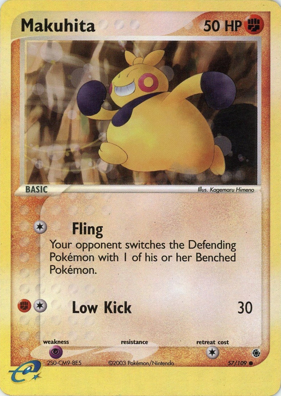 Makuhita (57/109) [EX: Ruby & Sapphire] | Card Merchant Takapuna