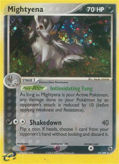 Mightyena (10/109) [EX: Ruby & Sapphire] | Card Merchant Takapuna