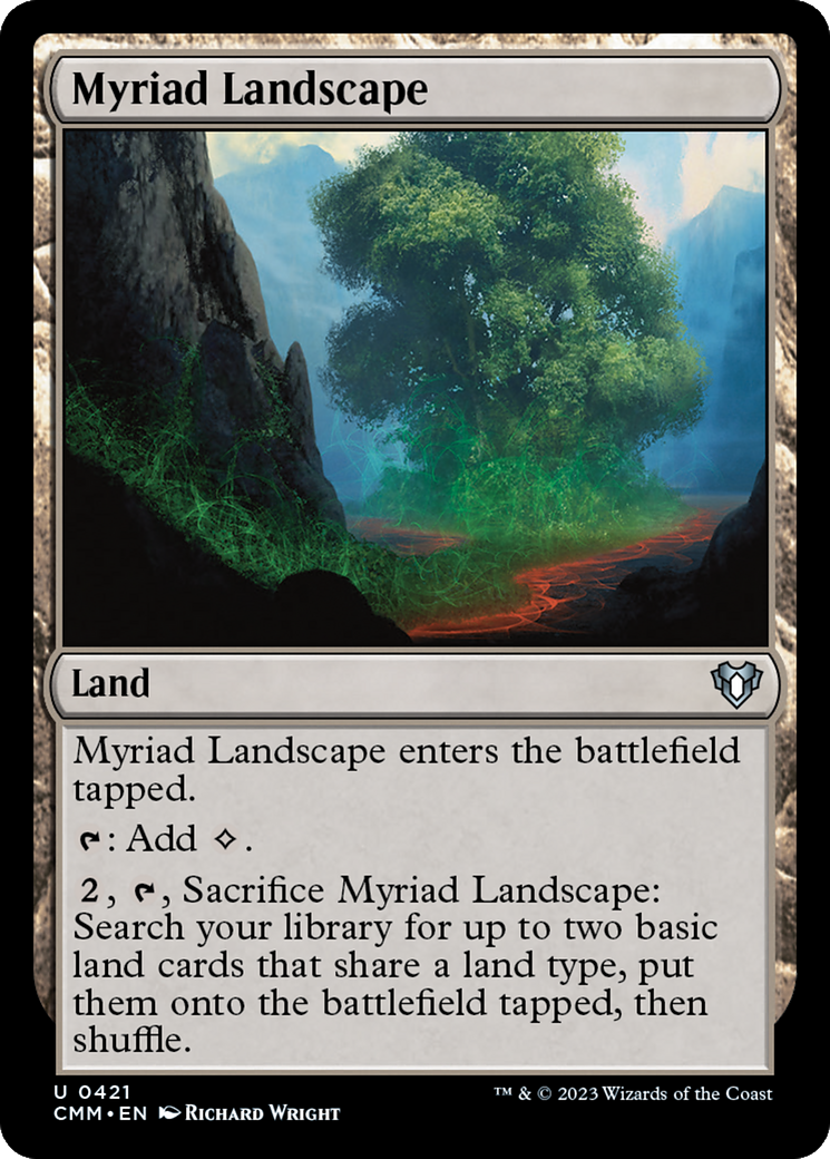 Myriad Landscape [Commander Masters] | Card Merchant Takapuna