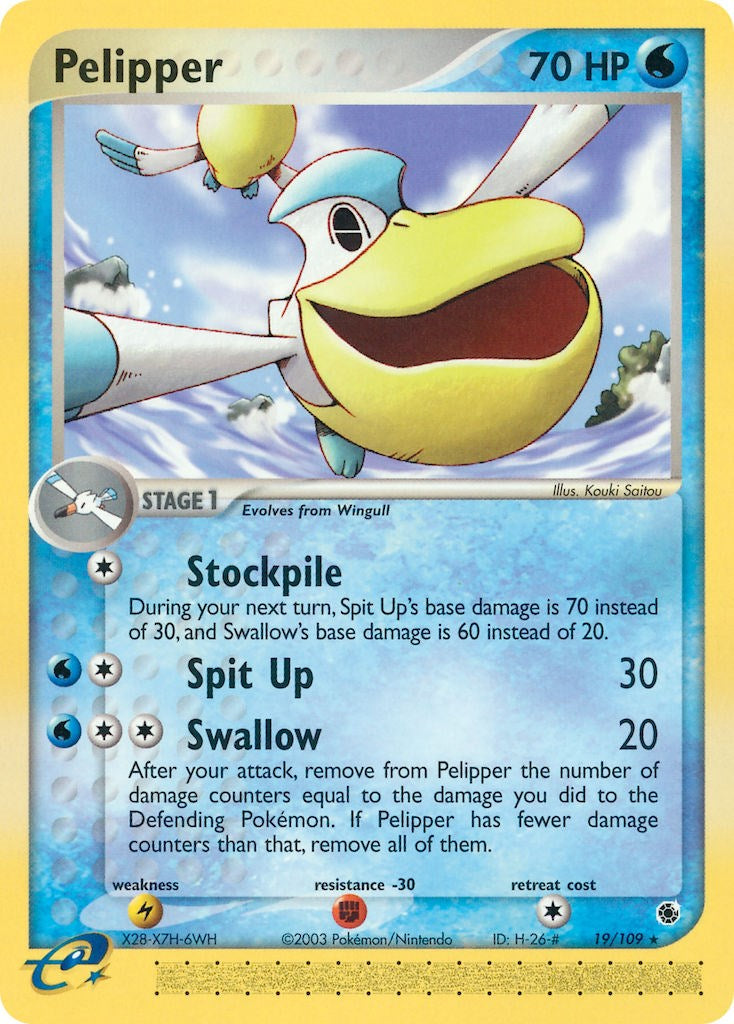 Pelipper (19/109) [EX: Ruby & Sapphire] | Card Merchant Takapuna