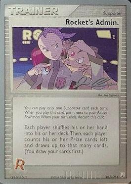 Rocket's Admin. (86/109) (Mewtrick - Jason Klaczynski) [World Championships 2006] | Card Merchant Takapuna
