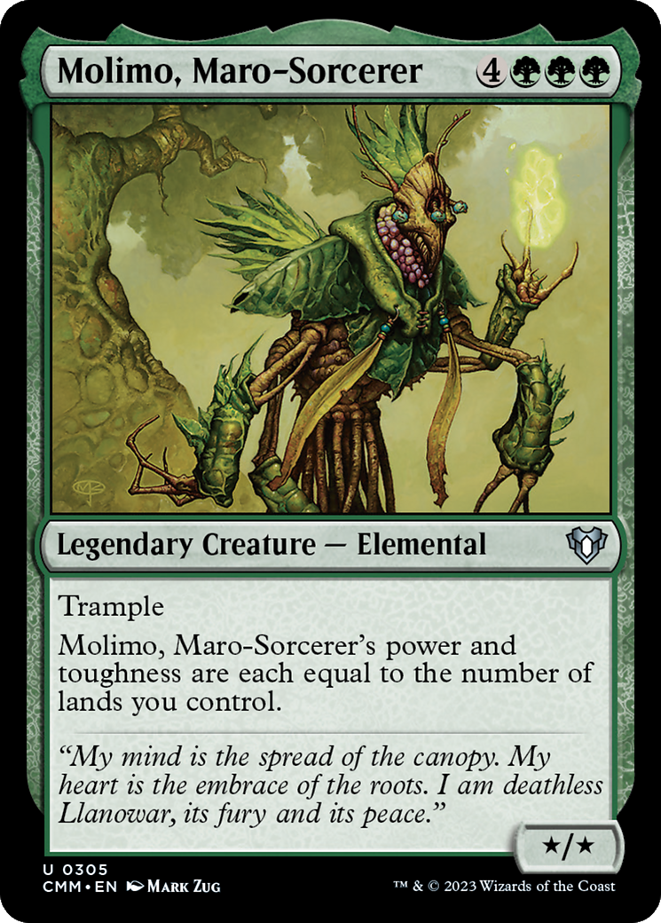 Molimo, Maro-Sorcerer [Commander Masters] | Card Merchant Takapuna