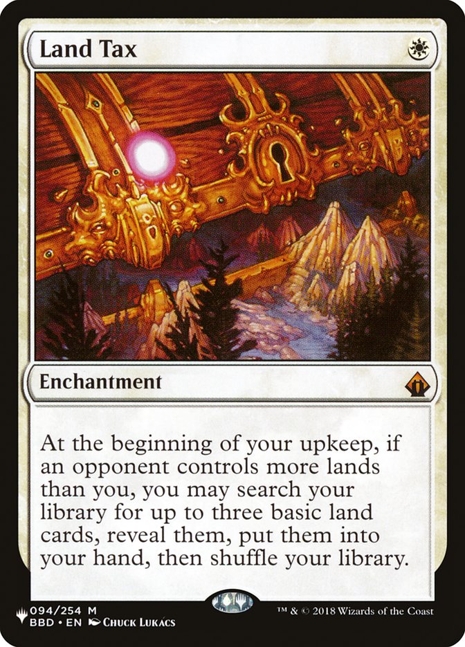 Land Tax [The List] | Card Merchant Takapuna
