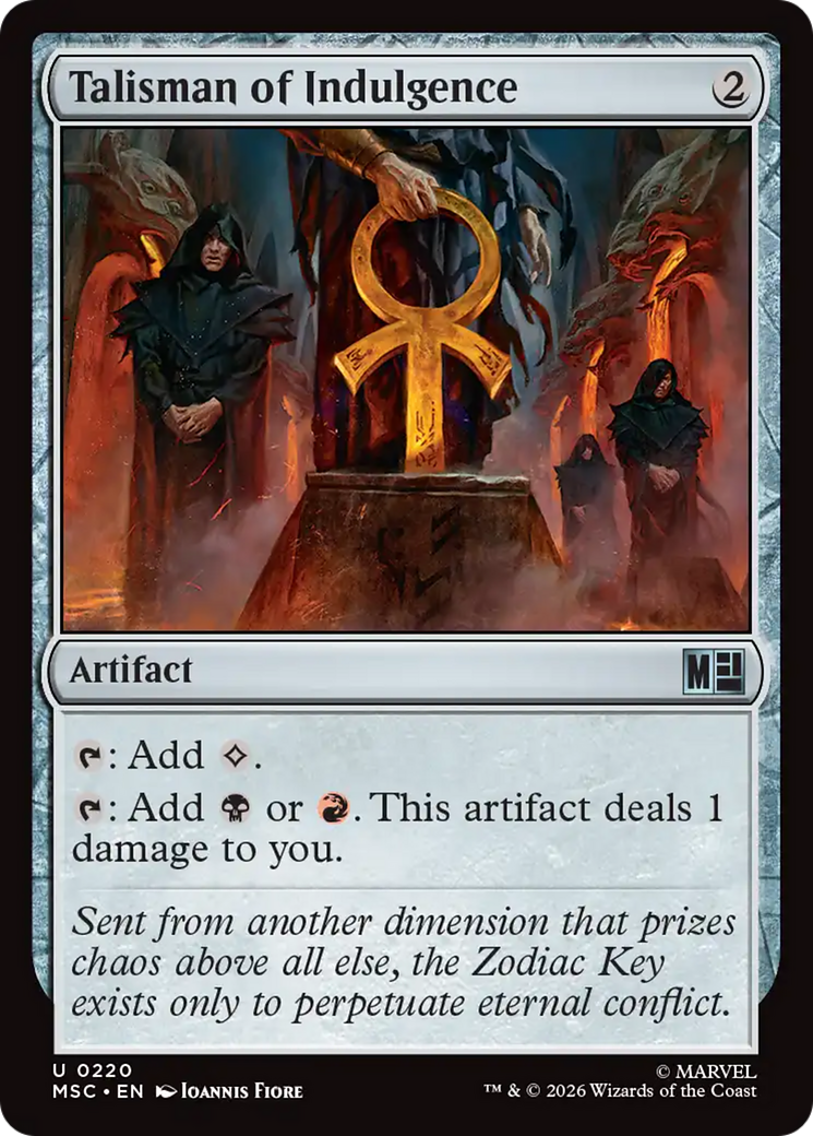 Talisman of Indulgence [Marvel Super Heroes Commander] | Card Merchant Takapuna