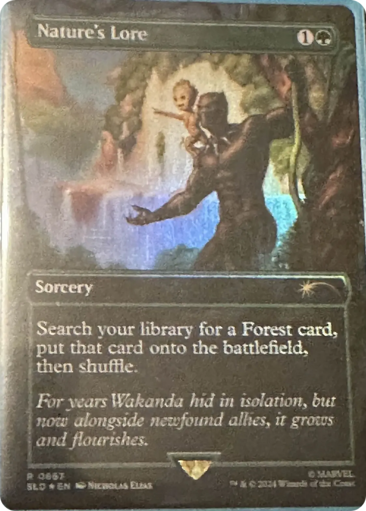 Nature's Lore (867) (Rainbow Foil) [Secret Lair Drop Series] | Card Merchant Takapuna