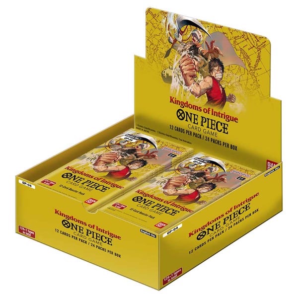 One Piece TCG Booster Box OP-04 - Kingdoms of Intrigue | Card Merchant Takapuna