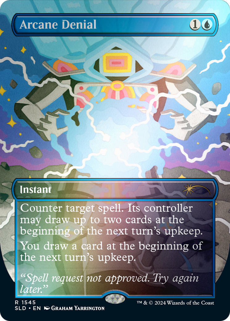 Arcane Denial (Surge Foil) [Marvel Super Heroes Commander] | Card Merchant Takapuna
