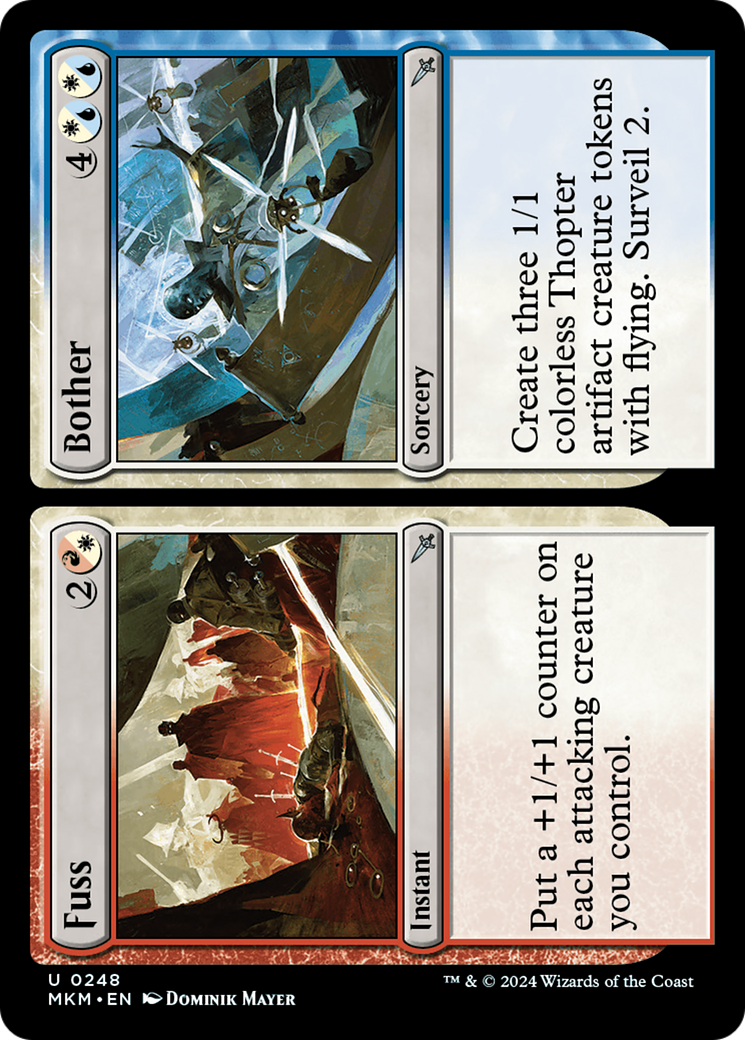 Fuss // Bother [Murders at Karlov Manor] | Card Merchant Takapuna