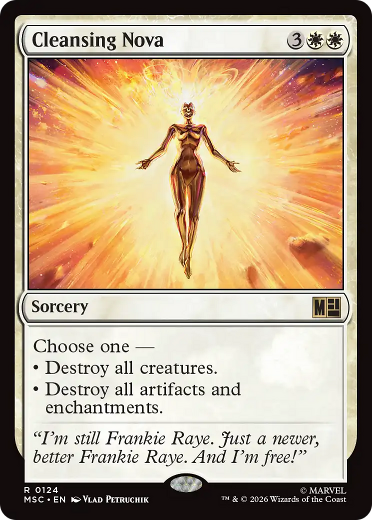 Cleansing Nova [Marvel Super Heroes Commander] | Card Merchant Takapuna