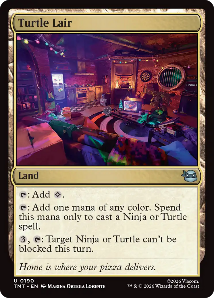 Turtle Lair [Teenage Mutant Ninja Turtles] | Card Merchant Takapuna