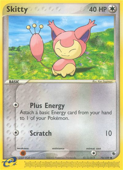 Skitty (70/109) [EX: Ruby & Sapphire] | Card Merchant Takapuna